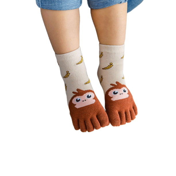 3/6 Ladies Girls Animal Slipper Socks Novelty Design Non Slip Gripper Sole 4-8